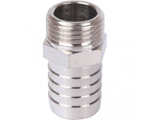 Штуцер STOUT НР никелированный 1/2 x20 (SFT-0067-001220)