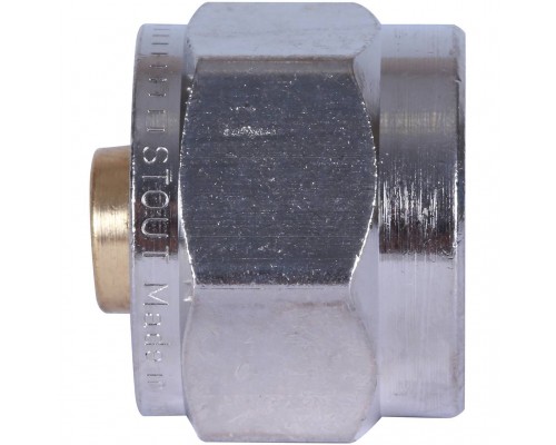 Фитинг компрессионный STOUT евроконус для труб PEX-AL-PEX 16х2,6х1/2 (SFC-0026-162612)