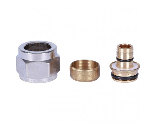 Фитинг компрессионный STOUT евроконус для труб PEX-AL-PEX 16х2,6х1/2 (SFC-0026-162612)