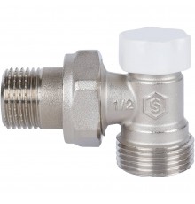 Клапан запорно-балансировочный угловой STOUT SVL 1/2 х 3/4 ЕК (SVL-1166-000015)