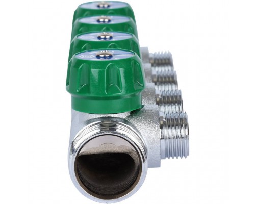 Коллектор регулирующий STOUT 1, 4 отвода 1/2 SMB-6850-011204 (SMB-6850-011204)