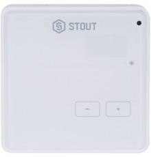 Беспроводной комнатный регулятор R-8z, белый STOUT STE-0101-008003 (STE-0101-008003)