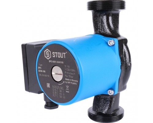 Насос циркуляционный STOUT 32/40-180 SPC-0001-3240180 (SPC-0001-3240180)