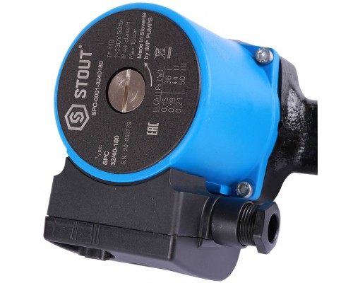 Насос циркуляционный STOUT 32/40-180 SPC-0001-3240180 (SPC-0001-3240180)