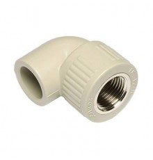 Колено Ekoplastik ППР с внутр. металл. резьбой 16х1/2x90° (SKOI01620X)