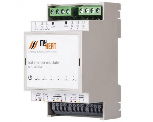 Релейный блок расширения MYHEAT RL6 ЭВАН 6291 (6291) Релейный блок расширения MYHEAT RL6 ЭВАН 6291 (6291)