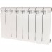 Радиатор биметаллический STOUT ALPHA 350 8 секций боковое подключение (белый RAL 9016) SRB-2310-035008 (SRB-2310-035008)