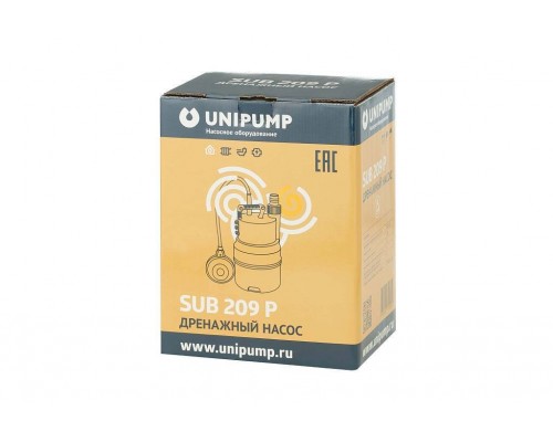 Насос дренажный UNIPUMP SUB 209 P (77522)