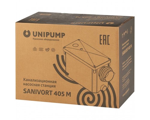 Канализационная насосная станция UNIPUMP SANIVORT 405 М (62916) Канализационная насосная станция UNIPUMP SANIVORT 405 М (62916)