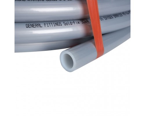 Труба из сшитого полиэтилена GENERAL FITTINGS с кислородным слоем, серая PEX-a 32х4,4 (бухта 50 метров) (TB0030G324400B) Труба из сшитого полиэтилена GENERAL FITTINGS с кислородным слоем, серая PEX-a 32х4,4 (бухта 50 метров) (TB0030G324400B)