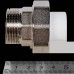 Муфта комбинированная Pro Aqua d=20-3/4 PP-R разъемная (американка) НР Белая (PA21010)