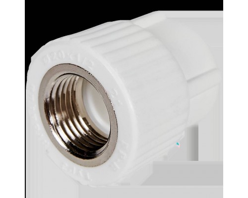 Муфта комбинированная Pro Aqua d= 20-1/2 PP-R ВР Белая (PA22008P) Муфта комбинированная Pro Aqua d= 20-1/2 PP-R ВР Белая (PA22008P)