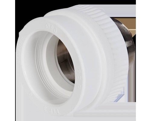 Муфта комбинированная Pro Aqua d= 90-3 PP-R под ключ НР Белая (PA23528)