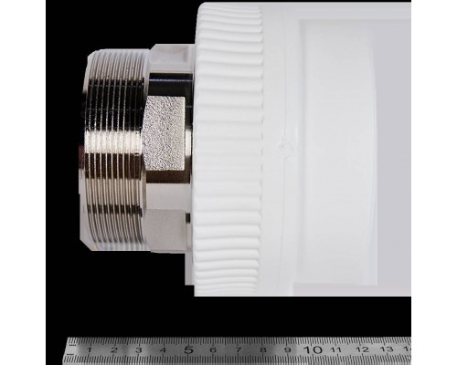 Муфта комбинированная Pro Aqua d= 90-3 PP-R под ключ НР Белая (PA23528)