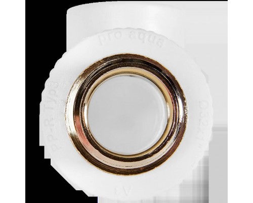 Угольник комбинированный Pro Aqua d=32-1 PP-R НР Белый (PA27018P) Угольник комбинированный Pro Aqua d=32-1 PP-R НР Белый (PA27018P)