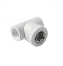 Тройник комбинированный Pro Aqua d=32-1/2 PP-R ВР Белый (PA24015)