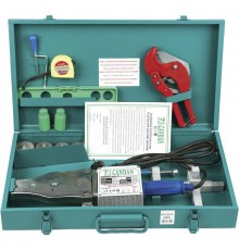 Сварочный аппарат CANDAN CM-01 SET-WV (850+650 Вт) + комплект матриц 20-40 (75) мм в ящике (CM-01 SET-WV)