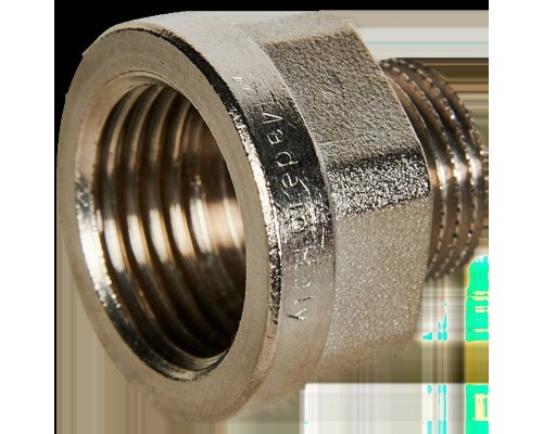 Переходник STOUT под ключ ВН никелированный 1/2 x3/8 (SFT-0073-001238) Переходник STOUT под ключ ВН никелированный 1/2 x3/8 (SFT-0073-001238)