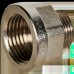 Переходник STOUT под ключ ВН никелированный 1/2 x3/8 (SFT-0073-001238)