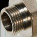 Переходник STOUT под ключ ВН никелированный 1/2 x3/8 (SFT-0073-001238)
