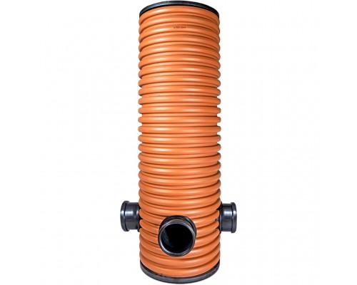 83 0400 10 160 Pro Aqua PRODREN ID 400x160 Колодец дренажный с тремя выходами SN8 1м (PPK 83 0400 10 160)