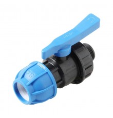 Кран муфта шаровой Pro Aqua ПНД UNIO D 20x1/2 нр (9930000000M020)