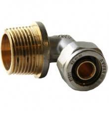 Угольник Pro Aqua D 20x1/2 с НР (компресс.) (K02-20-M15)
