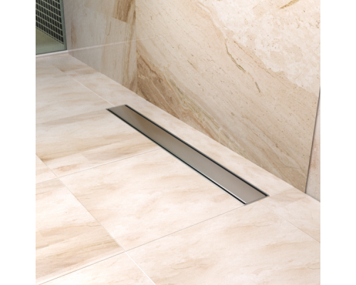 13702509 BETTOSERB Душевой лоток Betto Line 550 Хром матовый/полая под плитку, рамка хром (13702509)