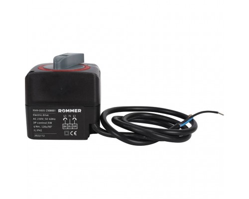 Сервопривод ROMMER RVM-0005 230 В 120 сек. (RVM-0005-230001)