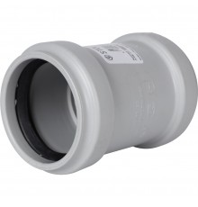 Муфта двухраструбная канализационная бесшумная STOUT D 58 SKB-0006-000058 (SKB-0006-000058)