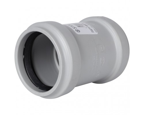 Муфта двухраструбная канализационная бесшумная STOUT D 58 SKB-0006-000058 (SKB-0006-000058)