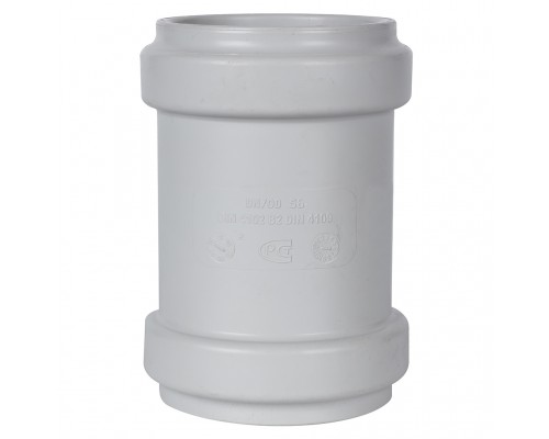 Муфта двухраструбная канализационная бесшумная STOUT D 58 SKB-0006-000058 (SKB-0006-000058)