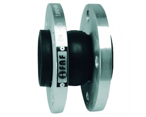 Компенсатор фланцевый (гибкая вставка) FAF Valve 5000 (5050) Ду 125 Ру 16 (5000125) Компенсатор фланцевый (гибкая вставка) FAF Valve 5000 (5050) Ду 125 Ру 16 (5000125)