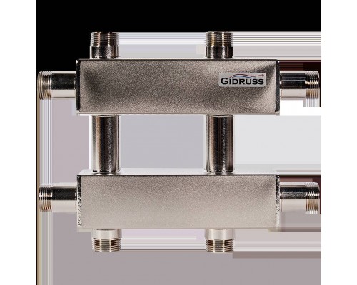 Модульный коллектор GIDRUSS MK 60А1T 20 нержавеющий с термоизоляцией MKSS-60-3DU.EPP (до 60 кВт, магистраль G 1, 3 контура G 1 ) (MK 60А1T 20) Модульный коллектор GIDRUSS MK 60А1T 20 нержавеющий с термоизоляцией MKSS-60-3DU.EPP (до 60 кВт, магистраль G 1, 3 контура G 1 ) (MK 60А1T 20)