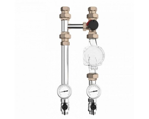 Насосная группа GIDRUSS NGSS-25C (нержавеющая, 1, поворотный смеситель Wester KVs 6,3, краны GIDRUSS с термометрами) (NG 25A50 23) Насосная группа GIDRUSS NGSS-25C (нержавеющая, 1, поворотный смеситель Wester KVs 6,3, краны GIDRUSS с термометрами) (NG 25A50 23)