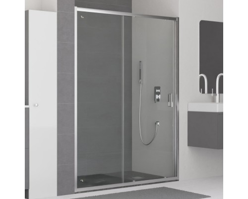 Душевая дверь в нишу RGW Classic CL-14 140, профиль глянцевый хром