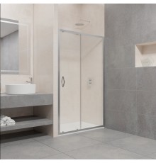 Душевая дверь в нишу RGW Passage PA-016 1400х1950 профиль хром, стекло прозрачное