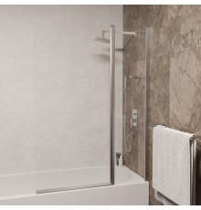 Шторка на ванну RGW Screens SC-11 100х140, профиль хром