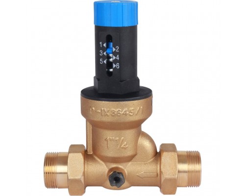 Watts  DRV 32 N редуктор давления DRV-N 1 1/4  со шкалой регулировки (10015773)