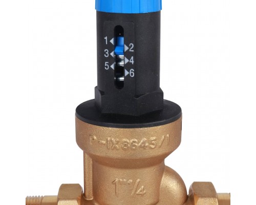 Watts  DRV 32 N редуктор давления DRV-N 1 1/4  со шкалой регулировки (10015773)