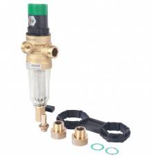 Фильтр Honeywell (Resideo Braukmann) FK06-3/4 AA с редуктором, на холодную воду, 100 мкм, 3/4 (54299)