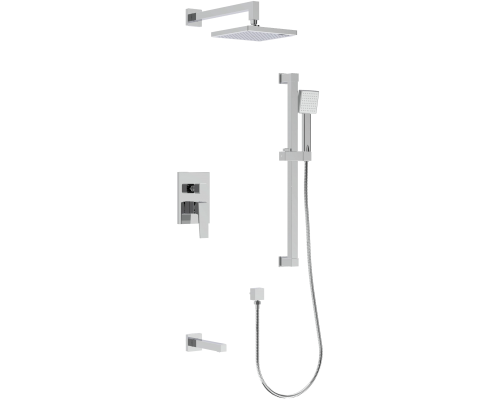 Душевой комплект Rush Thira TR3635-60 С ВНУТРЕННЕЙ ЧАСТЬЮ, хром