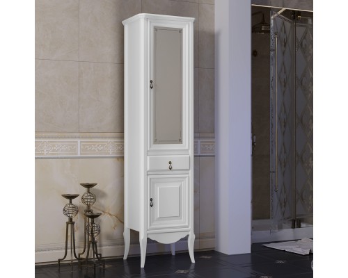 Шкаф-пенал Opadiris Лоренцо 45 R белый матовый