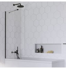Шторка на ванну Radaway Idea Black PNJ II 70