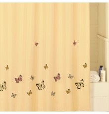 Штора для ванной IDDIS Butterfly Yellow Butterfly