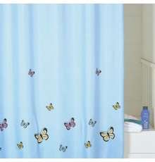 Штора для ванной IDDIS Butterfly Blue Butterfly