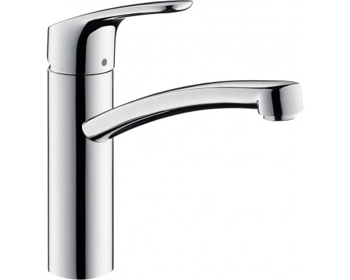 Комплект  Смеситель для кухни Hansgrohe Focus 31806000 + Фартук для кухни Hansgrohe черный