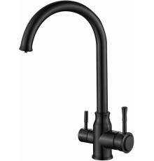 Смеситель для кухни Steel Hammer SH 763 INOX GRAFIT PVD