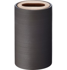Стакан Ridder Roller 2105207 для зубных щеток, серый