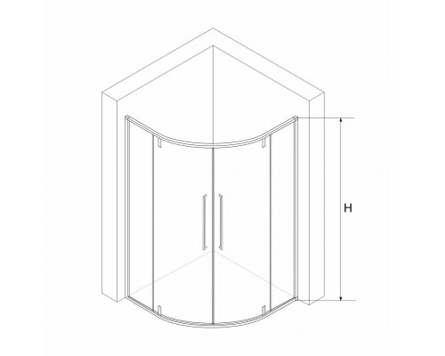 Душевой уголок RGW SV-53 1000x1000